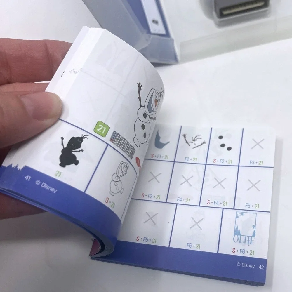 Disney Frozen Cricut Imagine Cartridge with Handbook Untested 2015 Provo Craft